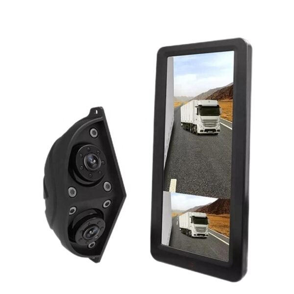 PKE11478 For Truck Bus IPS Screen 12.3 Inch Monitor with Dual Camera Blind Spot Monitoring System Electronic Rear View Mirror - Image 2