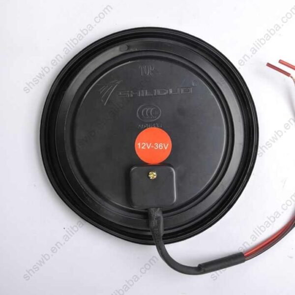 PK12355 For Universal Truck Trailer Bright Red 12-36V Running Lights Sequential Flowing Turn Signal Led Round Rear Tail Light - Image 2