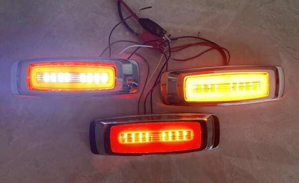 PK12793 Universal Bus Truck Trailer Led Waterproof Top Quality Flashing Indicator Clearance Warning Lamp Auto Side Marker Light - Image 3
