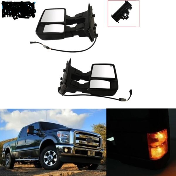 PK10681 For Ford 2008-2015 Super Duty  9C3Z-17682-BA espejos para camionetas ford Power Heated Truck Towing side Mirror - Image 3