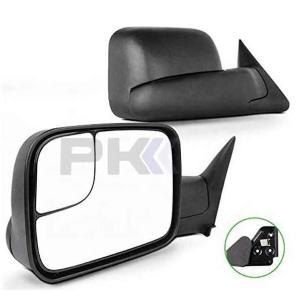 For Dodge Ram 1994-2001 PK10691 55156334AD High Quality Low Price Pair Manual Truck Towing Mirror - Image 2