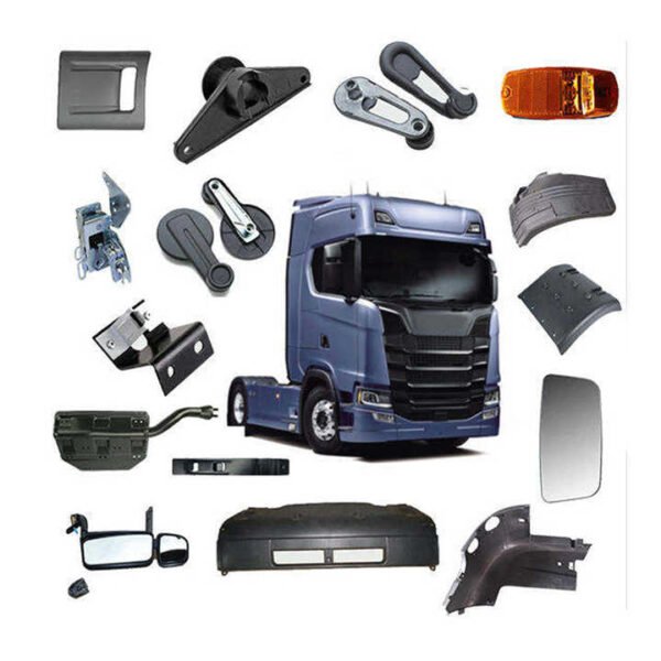 for Volvo Truck   rear mudguard center black PP 5pcs/bubble pack normal 1079965,20514389,20722652,20936759,3171391,7420726748 - Image 6