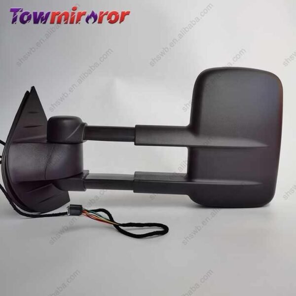 PK10664 Pair Telescoping GM1321354 GM1320354 For 07-13 Silverado GMC Sierra 1500 2500 3500 High Quality Stock Power Tow Mirrors