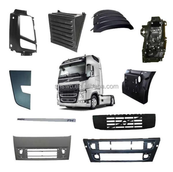 For Iveco 504222157 With 4 Clips LH Head Lamp Protect Grille - Image 4