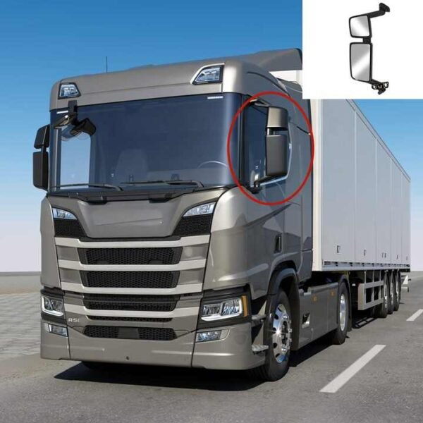PK10051 For Scania 2019 R500 2645651 2558090 2558093 2116845 2645952 2558091 2116864 Electric heat business Truck side Mirror - Image 2