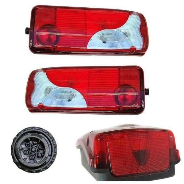 PK02-52-003L For Scania R420 Tail Light With Number Plate 1756754 2021579 2129985 LH e-mark Rear Lamp - Image 4