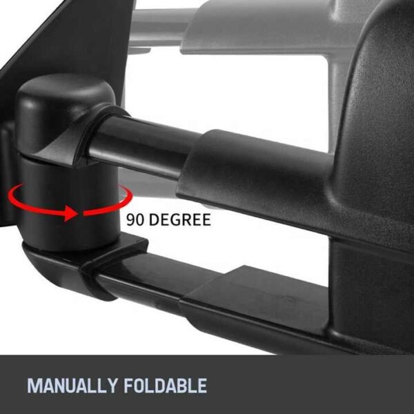 For 2012 to current model ford ranger  Super Duty Pair Powered Towing Mirror w / LED Turn Signal Light - Image 2