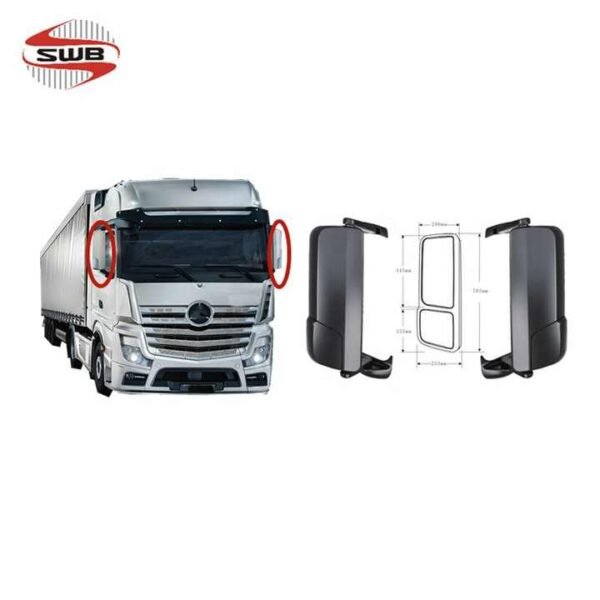 For Mercedes actros Mp4 OEM 9608103616 9608104716 RH Truck Mirror - Image 5