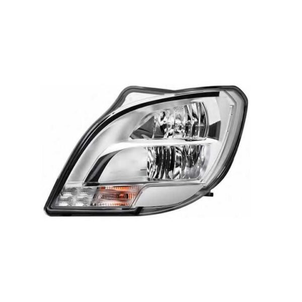 1835874 1835875 head lamp with dipped beam and main beam lamp manual LH/RH e-mark use for Daf XF E6 - Image 2