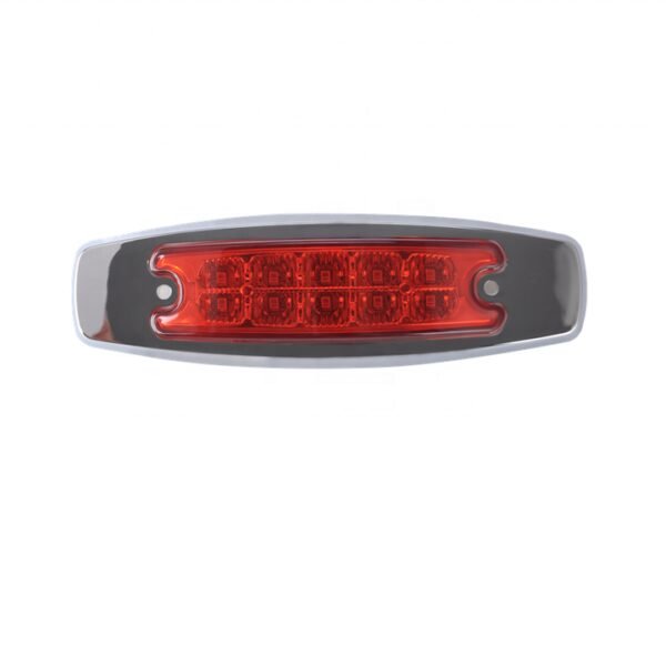PK10726 Truck Trailer 12V 24V Led Flashing Lamp Flowing Brake Stop Driving Indicator Clearance Warning Side Marker Light
