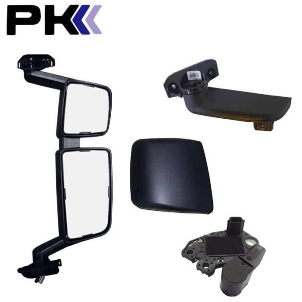 2645654 2243919 2544988 2119458 2119463 double mirror electric chrome heat assembly no 3arm covers  RHD RHS e-mark for Scania - Image 6