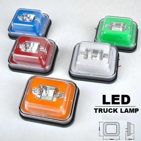 PK10913 Low Price High Quality Universal Truck Trailer Brake Indicator Warning Clearance Lamp Turn Signal Side Marker Light - Image 2