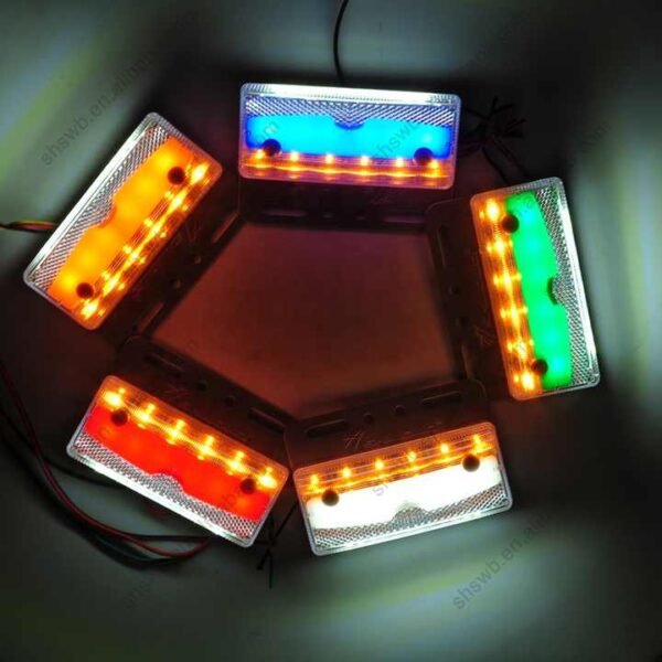 PK11532 Truck Trailer 24V Yellow Led Auto Driving Indicator Clearance Warning  Side Marker Lamp - Image 3