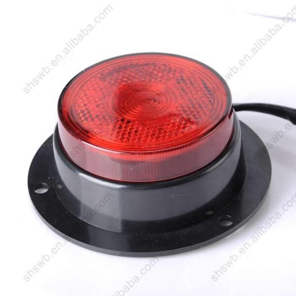 PK9295 For Universal Trailer Running Lights Flowing Brake Stop Led Waterproof Round Side Clearance Lamp Side Marker Tail Lights - Image 3