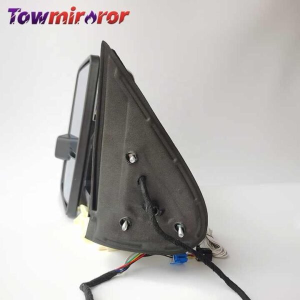 PK11608 Tow Mirrors For 03-06 Chevy Silverado GMC Sierra GM1320411 Chrome Power Heated Smoke LED Signals Tow Side Mirror - Image 2