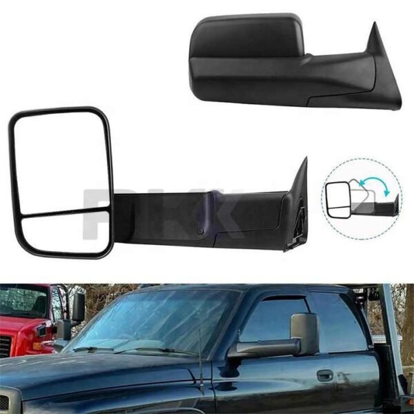 For Dodge Ram 1994-2001 PK10691 55156334AD High Quality Low Price Pair Manual Truck Towing Mirror