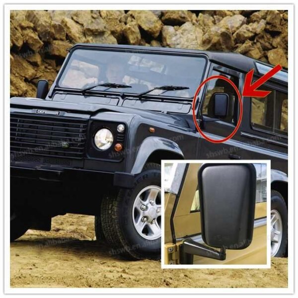 PK9596 Land Rover Defender 90 110 130 MTC5217 MTC5084 MTC5083 Pair With Arm New Door Wing Mirror Assembly - Image 2