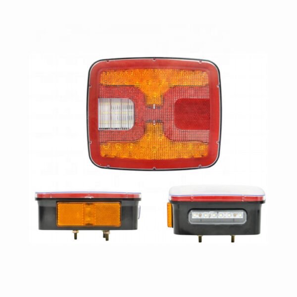 PK12791 Universal Vehicle Truck Led Taillight Turn Signal Lights Waterproof Flashing Running Warning Rear Combination Lamp