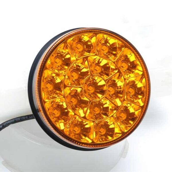For Universal Trailer Vehicle PK9117 10-30V Side Marker Round LED Reverse Stop Rear Driving Lamp Truck Led Tail Light - Image 2