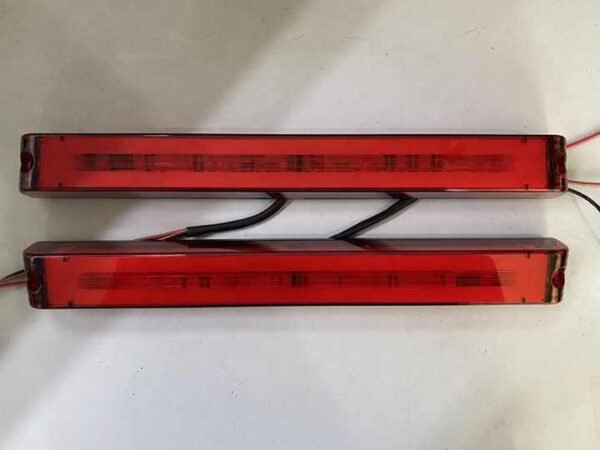 PK10714 Universal Truck Tractor Bright Brake Rear Flashing Combination Taillights Bar LED Sequential Flowing Turn Signal Light - Image 4