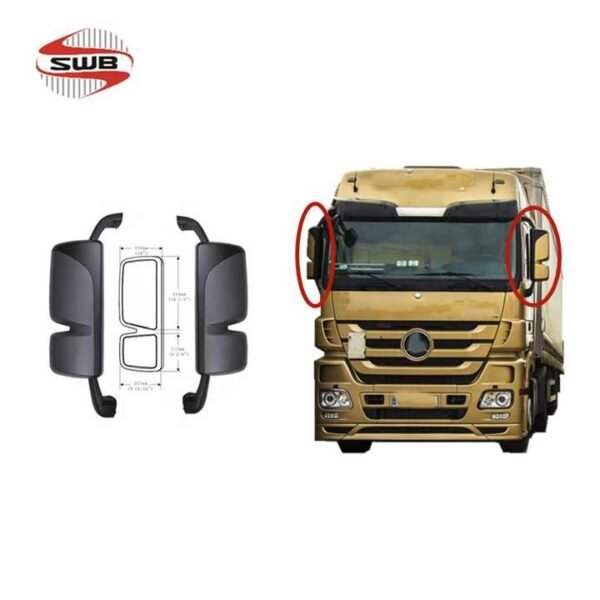 For Mercedes actros Mp3 OEM 9438110407 9438110307 Truck Mirror - Image 4