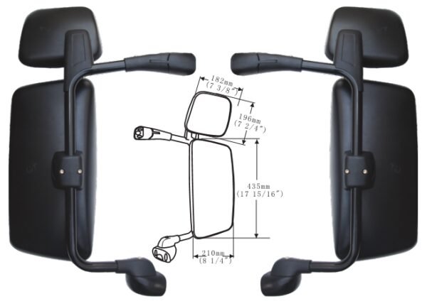 PK9494 For Scania P380 R420 OEM 1484042 truck rear view mirror RH - Image 5