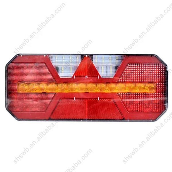 PK10669 For Universal Trailer Vehicle Sequential Flowing Turn Signal Side Marker Lamp Rear Combination Lamp Tail Light
