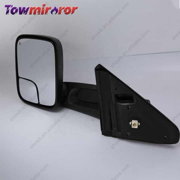 PK10697R Power Heated For 02-09 Dodge Ram Pickup Side View Tow Mirrors - Image 2